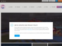 Desktop screenshot for rocket-league.com