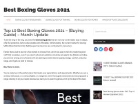 Desktop screenshot for anyboxinggloves.com
