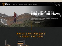 Desktop screenshot for findmespot.com