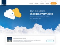 Desktop screenshot for druva.com
