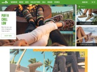 Desktop screenshot for sanuk.com