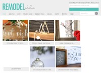 Desktop screenshot for remodelaholic.com