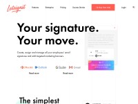 Desktop screenshot for letsignit.com