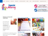 Desktop screenshot for powerfulmothering.com