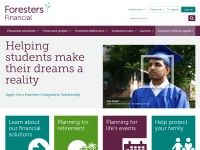 Desktop screenshot for foresters.com