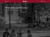 Desktop screenshot for bates.edu