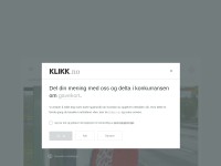 Desktop screenshot for klikk.no