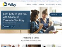 Desktop screenshot for valley.com