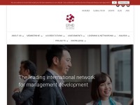 Desktop screenshot for efmd.org