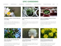 Desktop screenshot for epicgardening.com