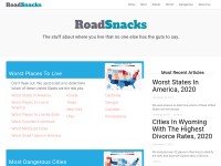 Desktop screenshot for roadsnacks.net