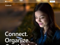 Desktop screenshot for outlook.com