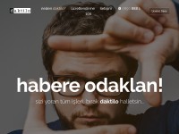 Desktop screenshot for daktilo.com