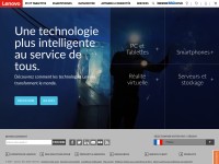 Desktop screenshot for lenovo.com