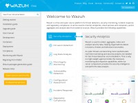Desktop screenshot for documentation.wazuh.com