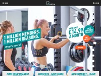 Desktop screenshot for puregym.com