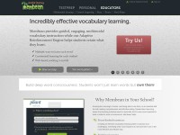 Desktop screenshot for membean.com