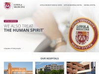 Desktop screenshot for loyolamedicine.org