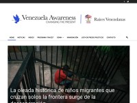 Desktop screenshot for venezuelaawareness.com