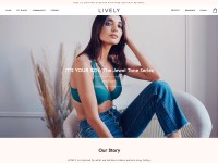 Desktop screenshot for wearlively.com