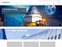 Desktop screenshot for boeing.com
