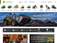 Desktop screenshot for deere.com