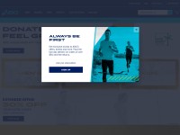 Desktop screenshot for asicsamerica.com