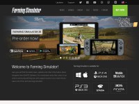 Desktop screenshot for farming-simulator.com