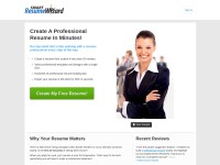 Desktop screenshot for smartresumewizard.com