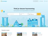 Desktop screenshot for huurwoningen.nl