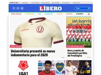 Desktop screenshot for libero.pe