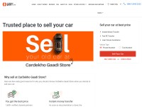 Desktop screenshot for gaadi.com