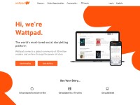 Desktop screenshot for wattpad.com