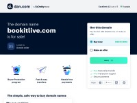 Desktop screenshot for bookitlive.com