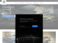 Desktop screenshot for bmwusa.com