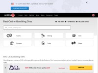 Desktop screenshot for gambling.com