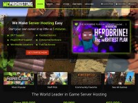 Desktop screenshot for mcprohosting.com