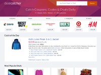 Desktop screenshot for dealcatcher.com