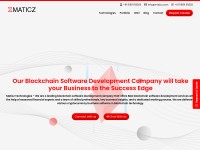 Desktop screenshot for maticz.com