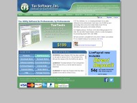 Desktop screenshot for taxtools.com