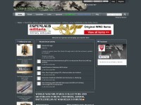 Desktop screenshot for warrelics.eu