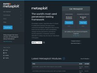 Desktop screenshot for metasploit.com