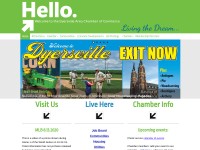 Desktop screenshot for dyersville.org