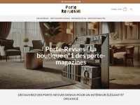 Desktop screenshot for porte-revues.com