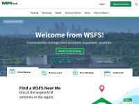 Desktop screenshot for wsfsbank.com
