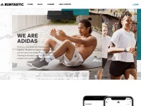 Desktop screenshot for runtastic.com
