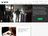 Desktop screenshot for nfib.com