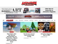 Desktop screenshot for animationmagazine.net