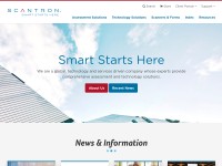 Desktop screenshot for scantron.com