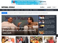 Desktop screenshot for nationalheraldindia.com